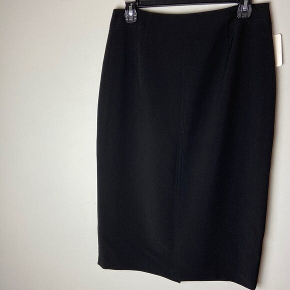 Nwt Black pencil skirt. Conrad C. Business casual professional size 10 - Picture 2 of 9